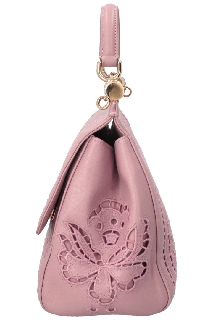 DOLCE&GABBANA Embroidered Miss Sicily Bag Dusty Pink