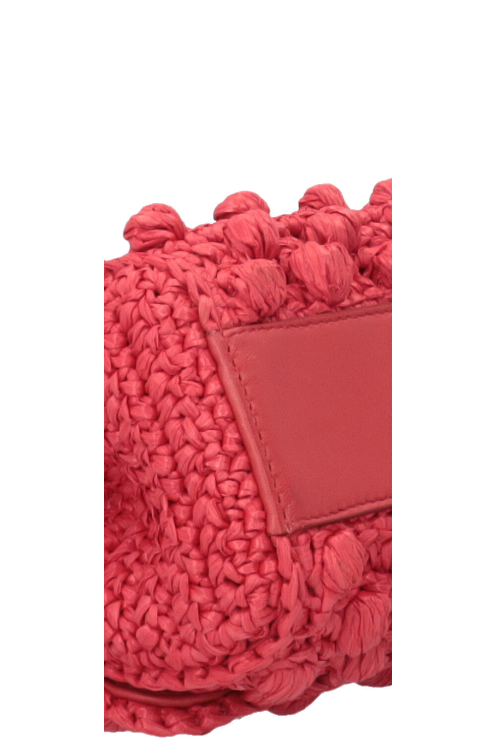 DOLCE&GABBANA Sicily Small Raffia Red Gold Hardware