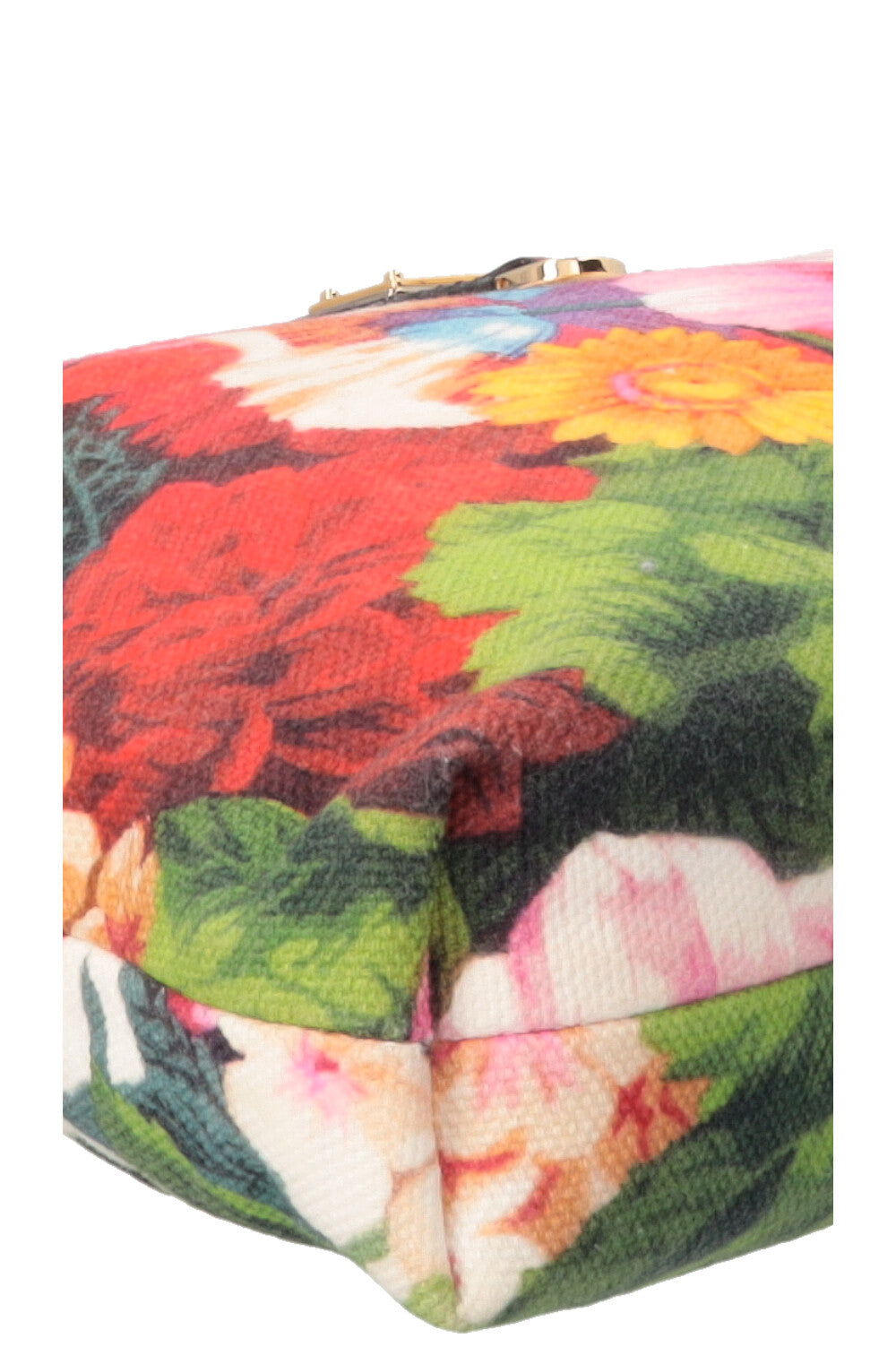 DOLCE&GABBANA Flower Print Shoulder Bag Multicolor