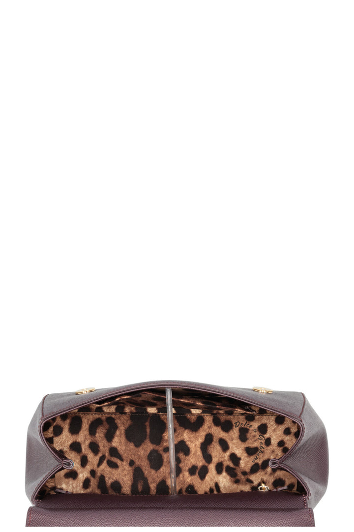 DOLCE&GABBAN Sicily Bag Burgundy