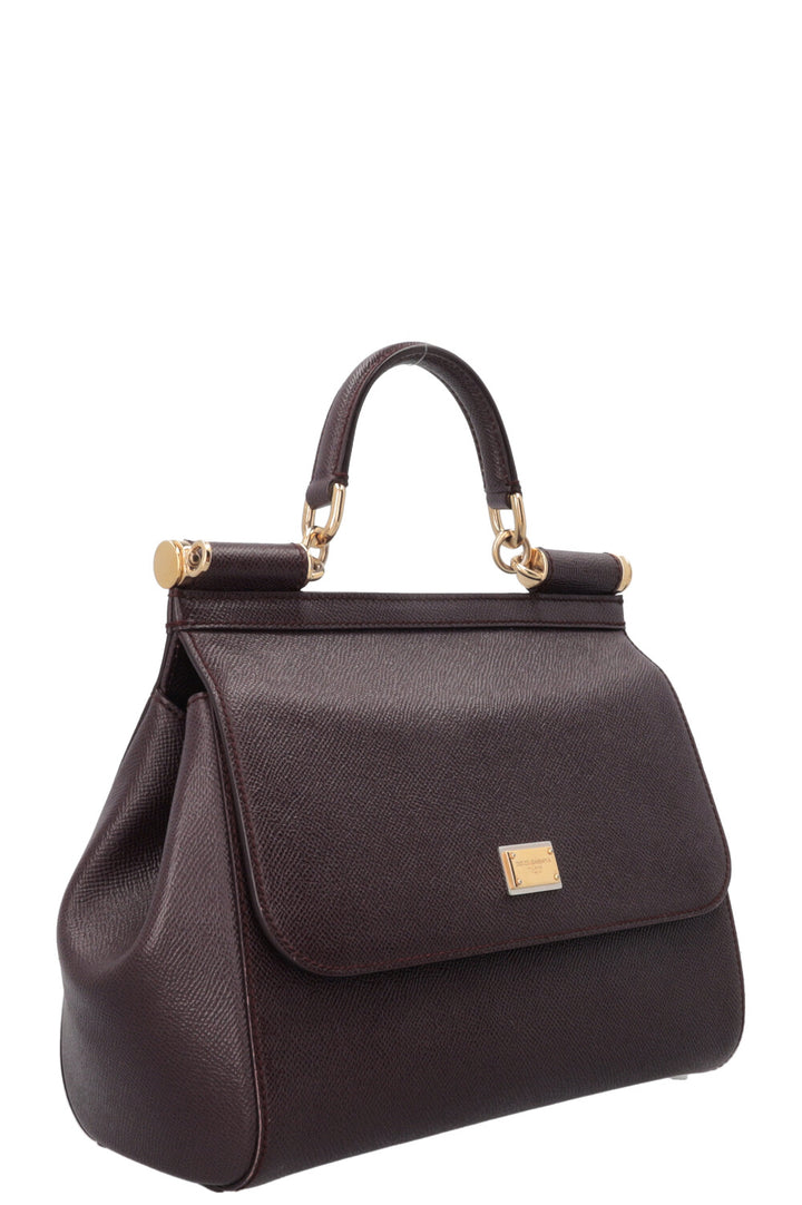 DOLCE&GABBAN Sicily Bag Burgundy