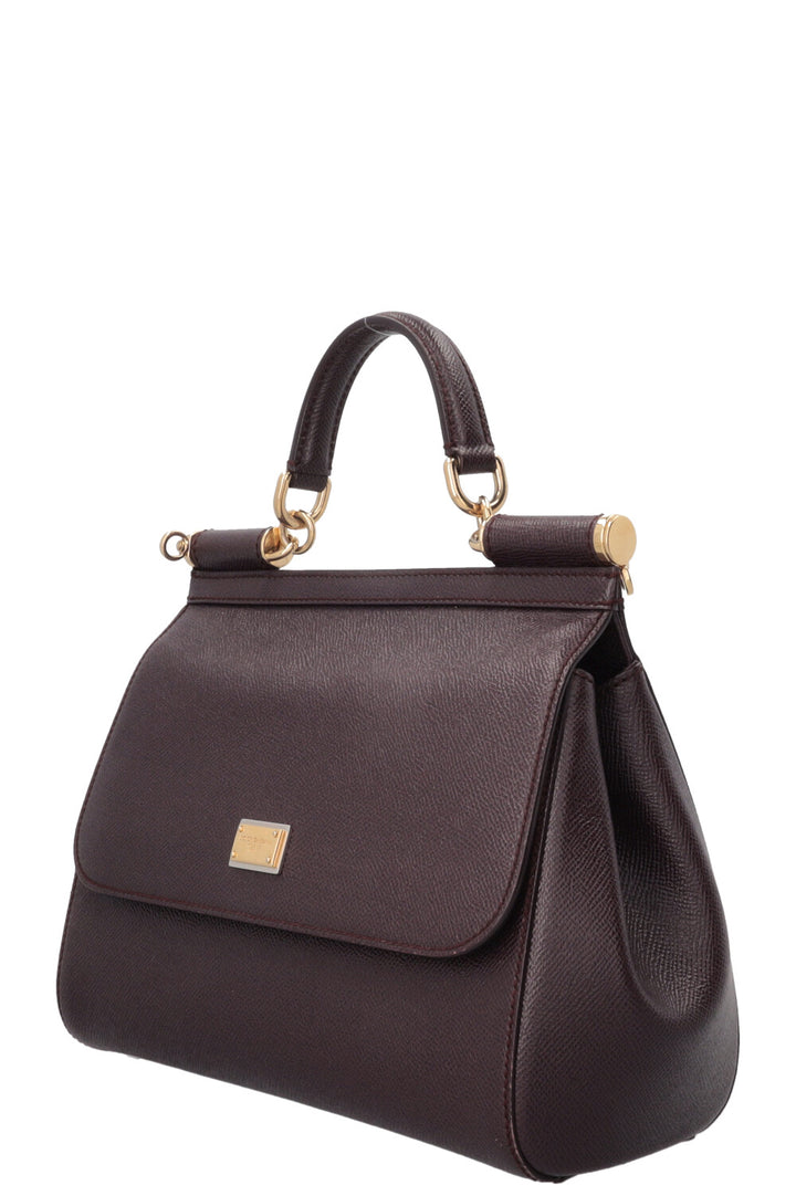 DOLCE&GABBAN Sicily Bag Burgundy