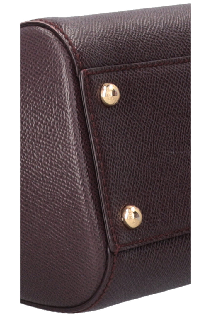 DOLCE&GABBAN Sicily Bag Burgundy