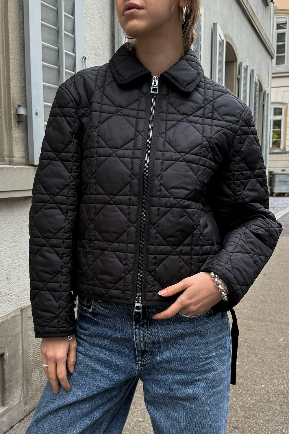 Puffer Jacket Christian Dior Veste CHRISTIAN DIOR Macrocannage