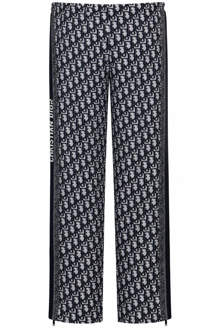 CHRISTIAN DIOR Pantalon de survêtement Oblique Bleu
