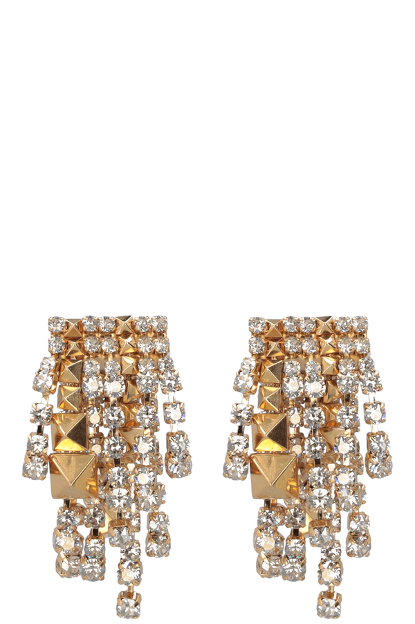 VALENTINO Rockstud Crystal Earrings
