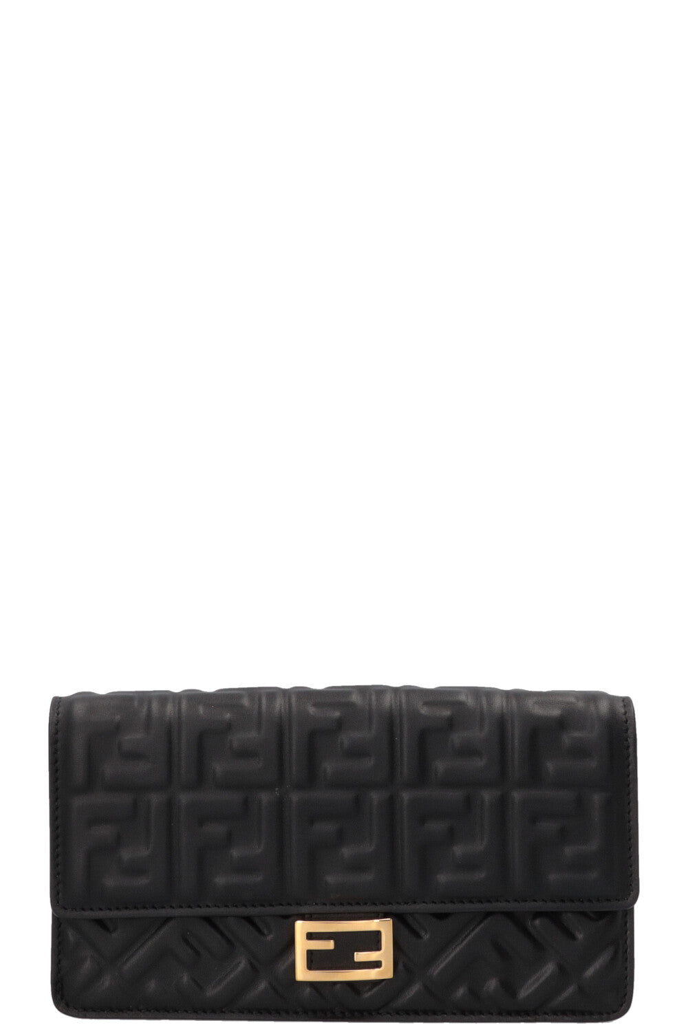 FENDI Baguette WOC Cuir Noir