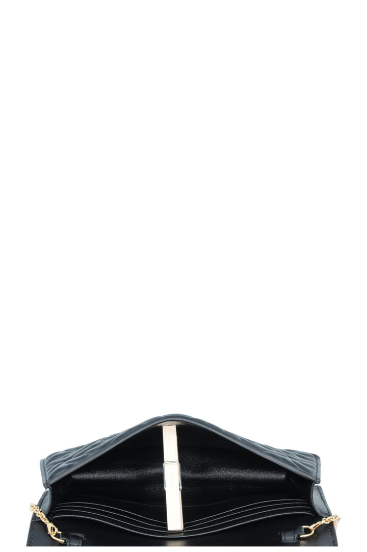 FENDI Baguette WOC Cuir Noir