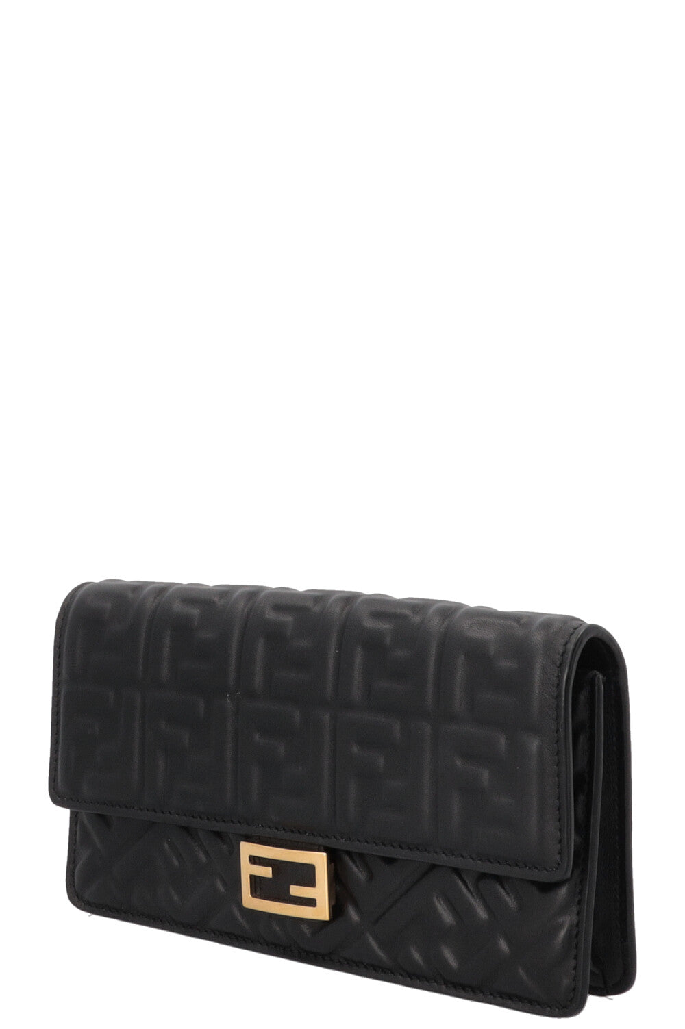 FENDI Baguette WOC Cuir Noir