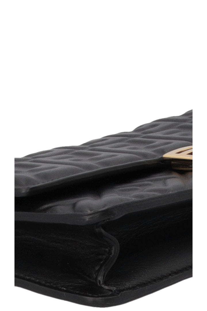 FENDI Baguette WOC Cuir Noir