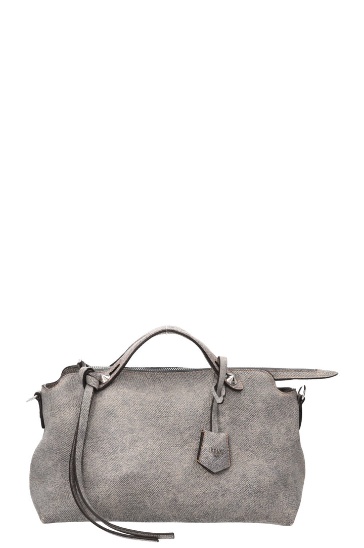 FENDI By The Way Soft Shoulder Bag Denim Look