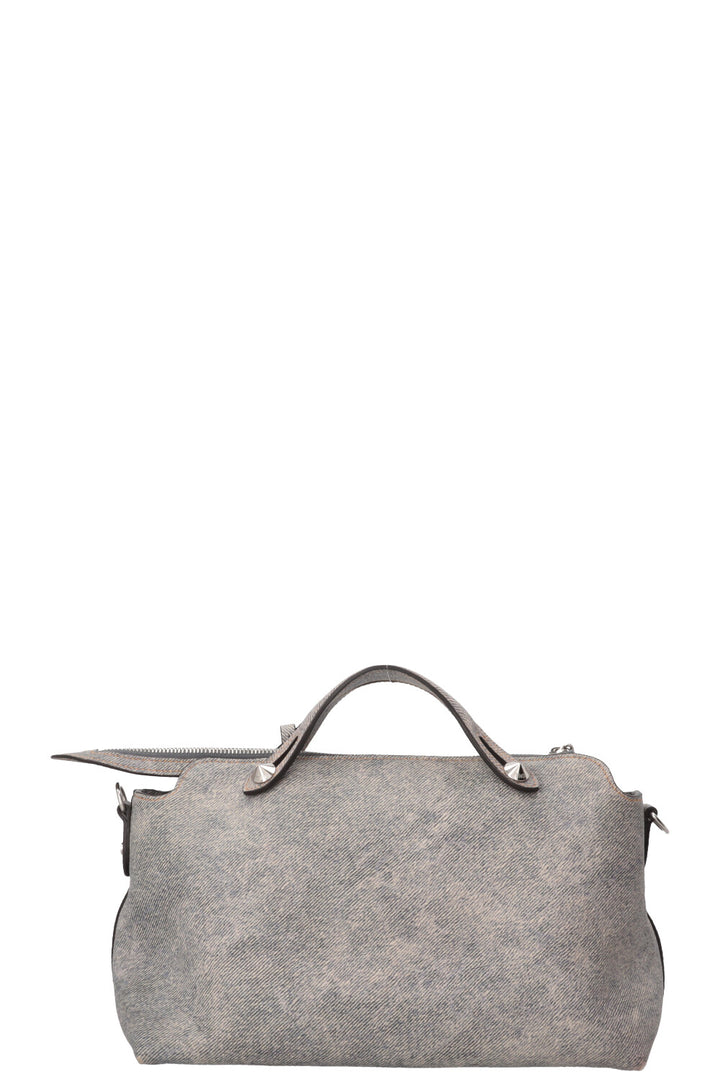 FENDI By The Way Soft Shoulder Bag Denim Look