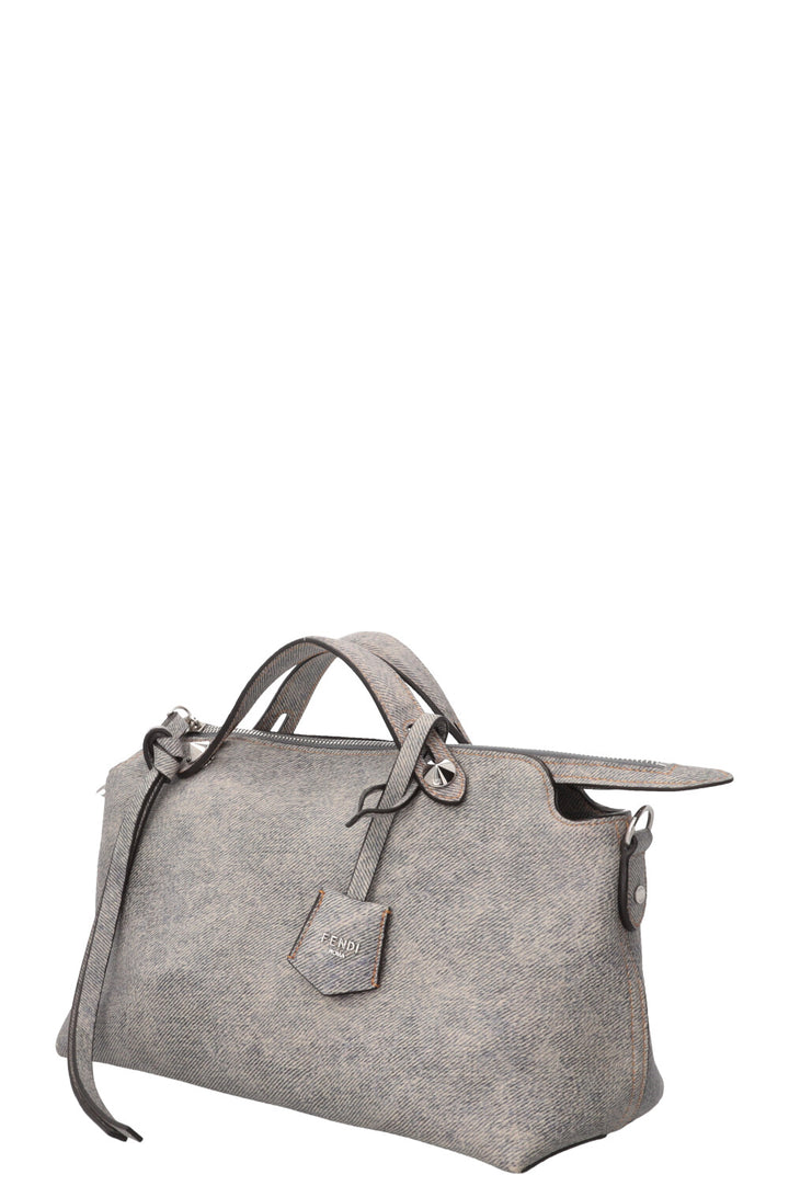 FENDI By The Way Soft Shoulder Bag Denim Look