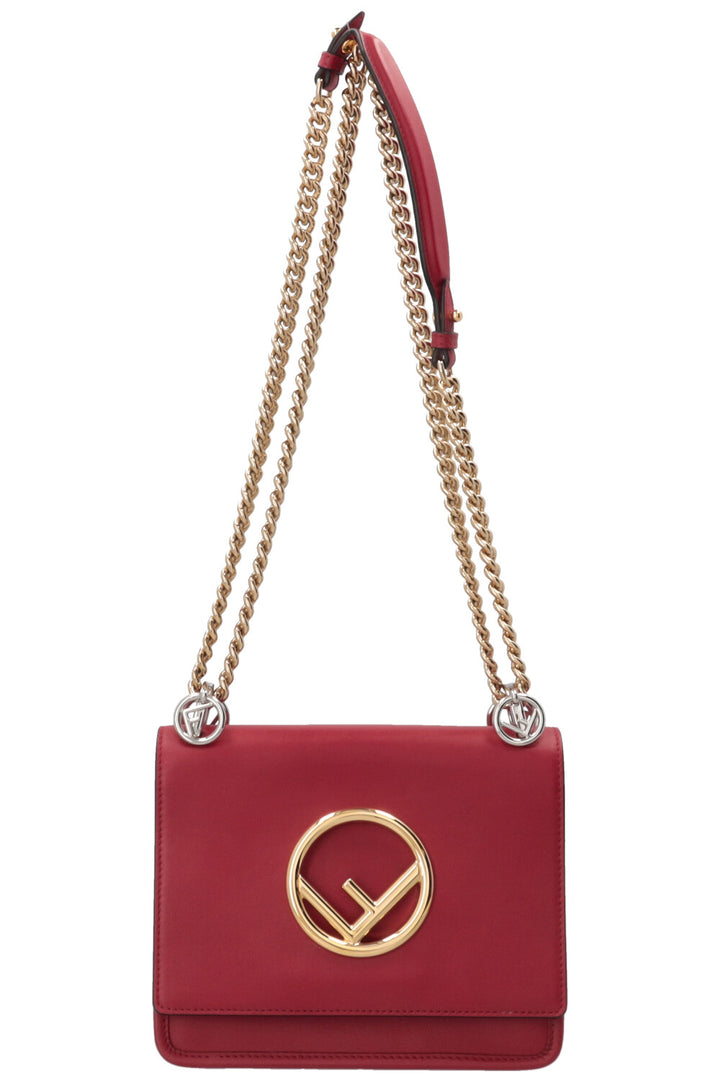 FENDI Kan I F Shoulder Bag Red