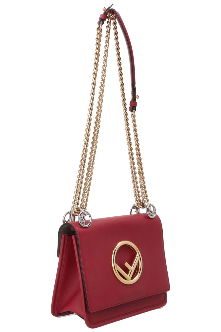 FENDI Kan I F Shoulder Bag Red