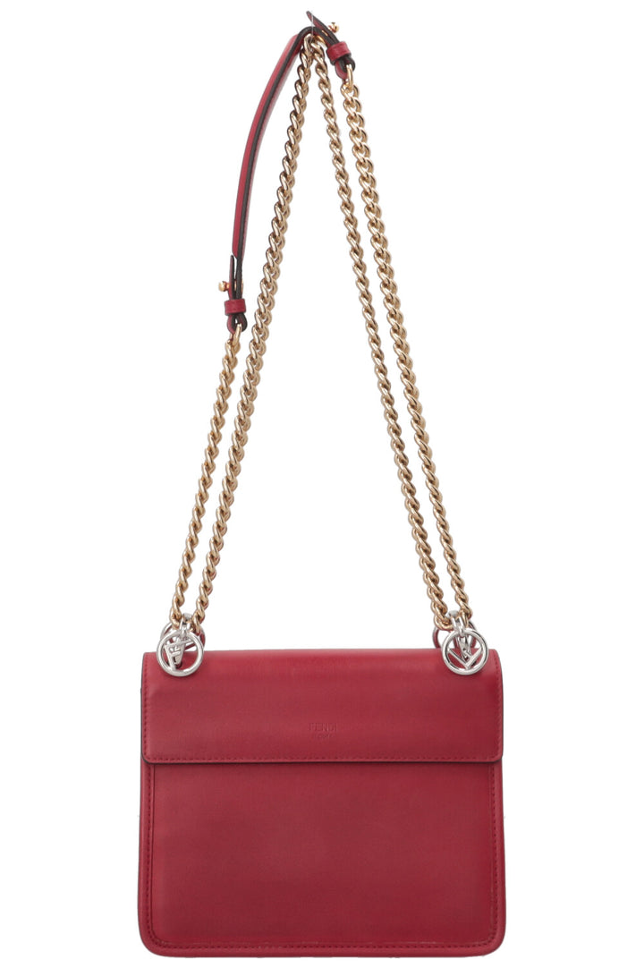FENDI Kan I F Shoulder Bag Red