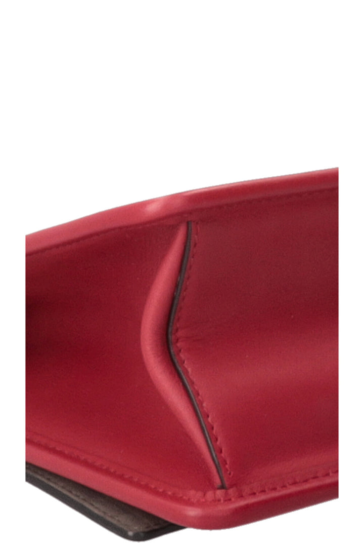 FENDI Kan I F Shoulder Bag Red