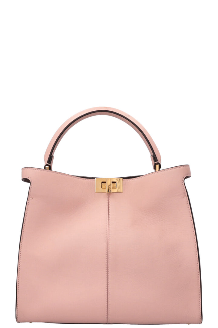 FENDI Way Bag Medium Leather Pink