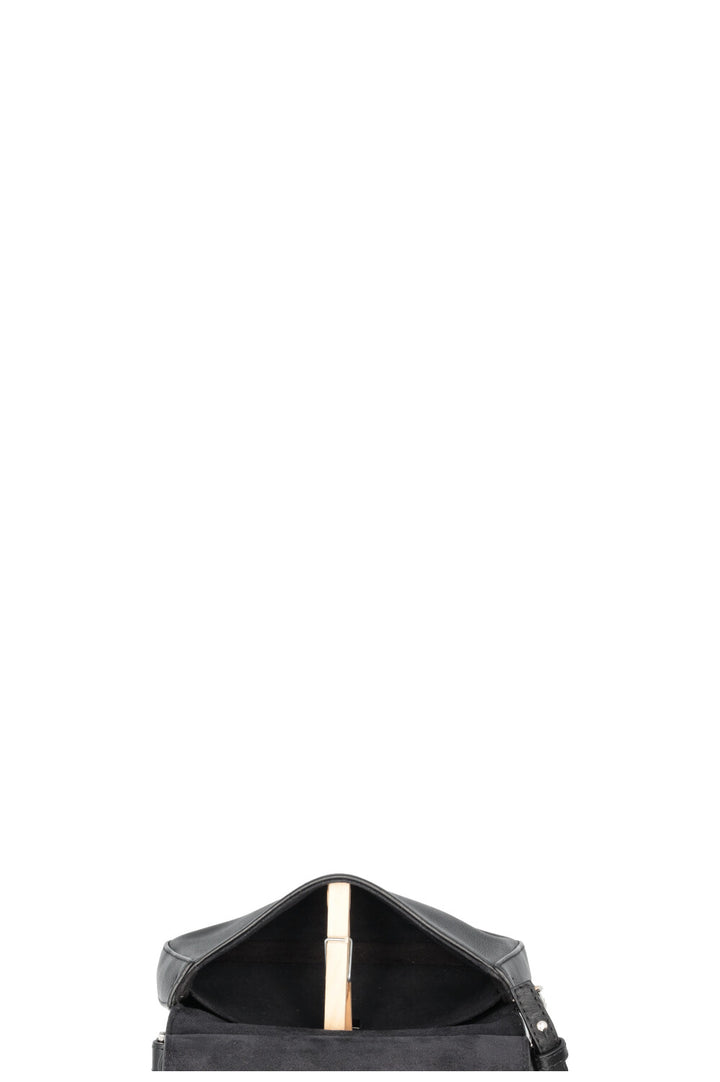 FENDI Micro Double Baguette Bag Black