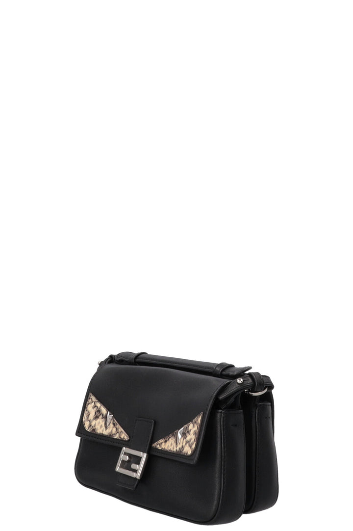 FENDI Micro Double Baguette Bag Black