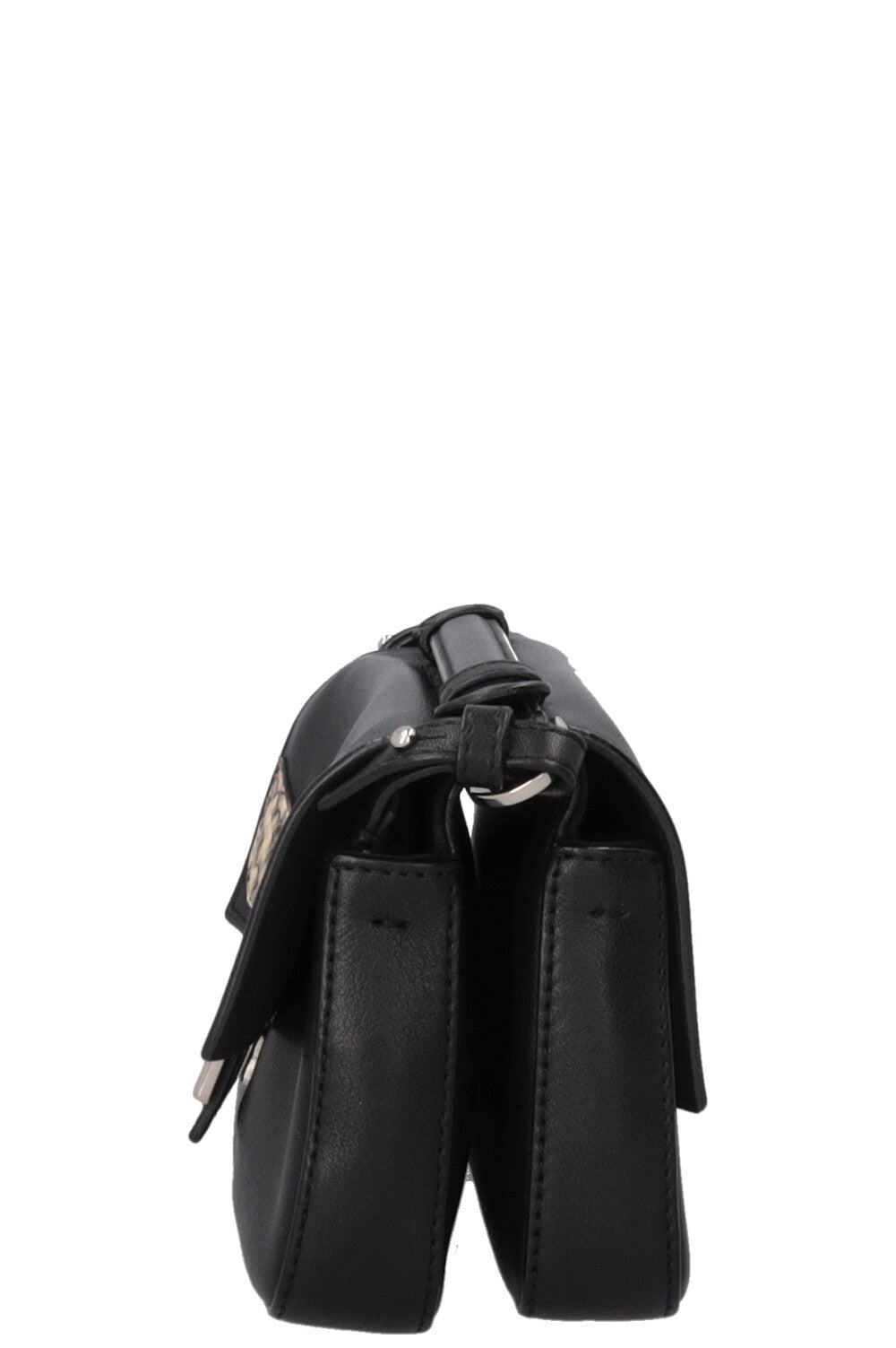 FENDI Micro Double Baguette Bag Black