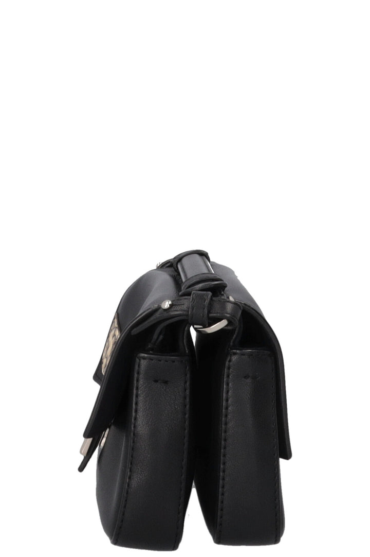 FENDI Micro Double Baguette Bag Black
