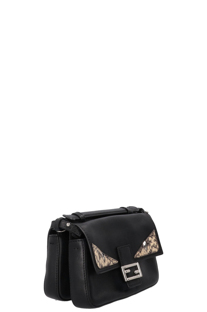 FENDI Micro Double Baguette Bag Black