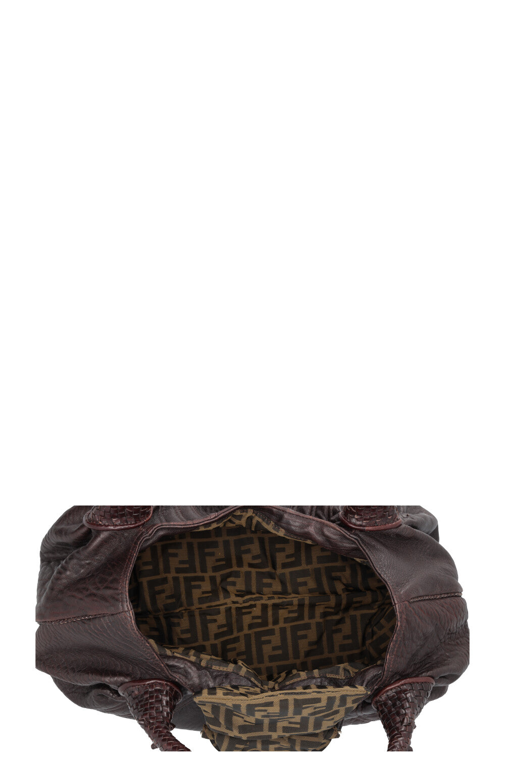 FENDI Spy Bag Leather Brown
