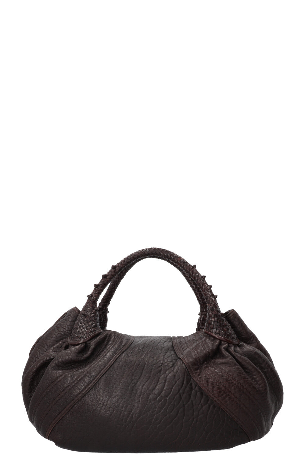 FENDI Spy Bag Leather Brown