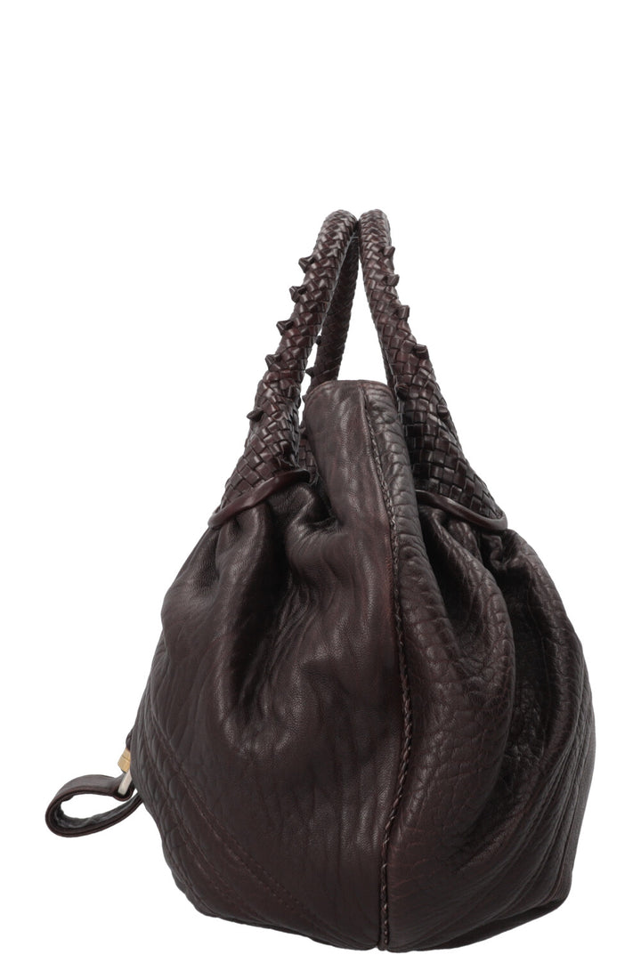 FENDI Spy Bag Leather Brown