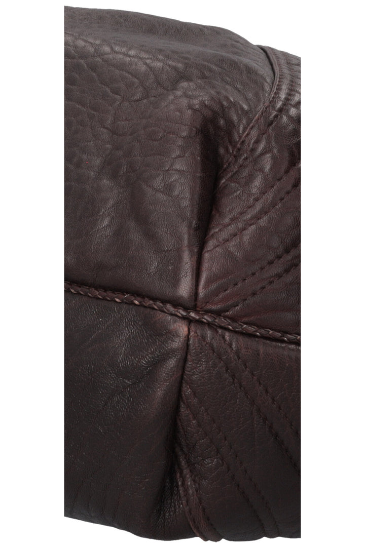 FENDI Spy Bag Leather Brown
