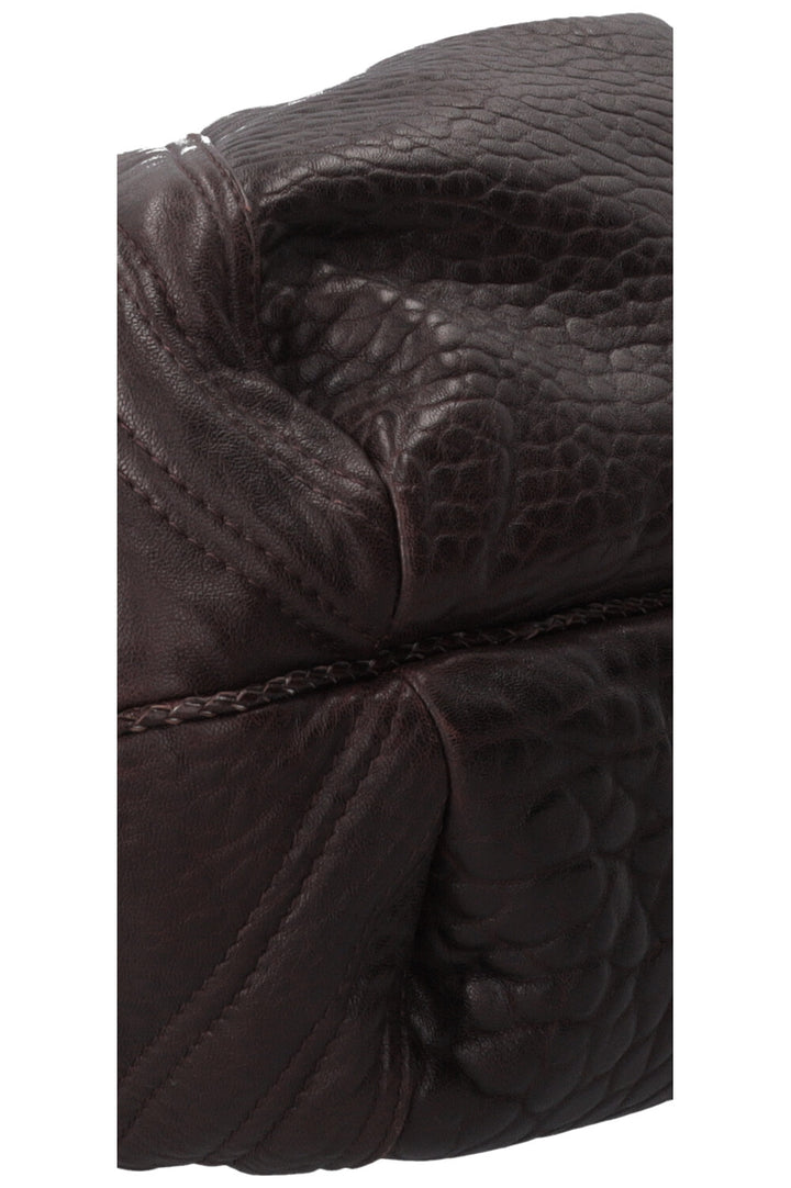 FENDI Spy Bag Leather Brown