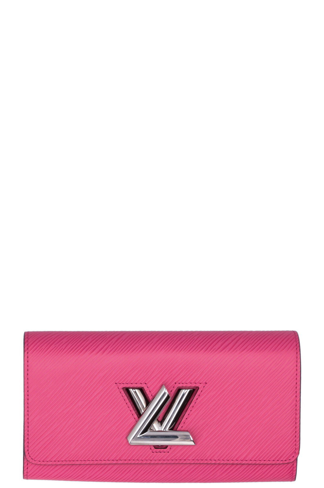 LOUIS VUITTON Twist Long Wallet Epi Fuchsia