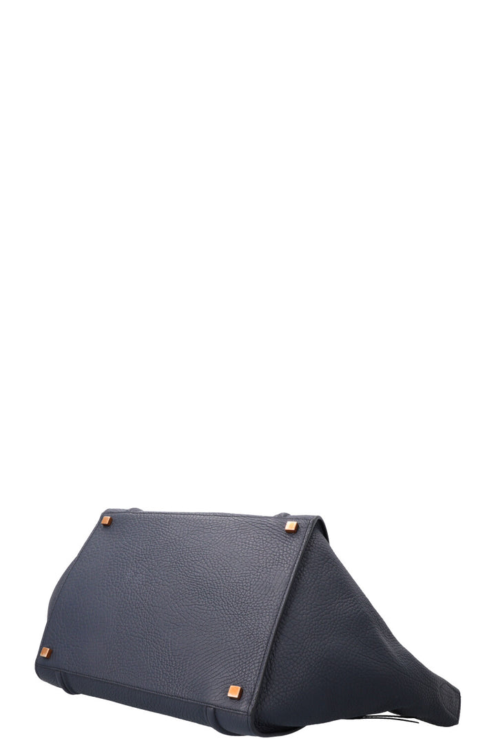 CÉLINE Medium Phantom Luggage Bag Leather Navy