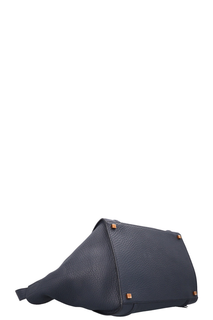 CÉLINE Medium Phantom Luggage Bag Leather Navy