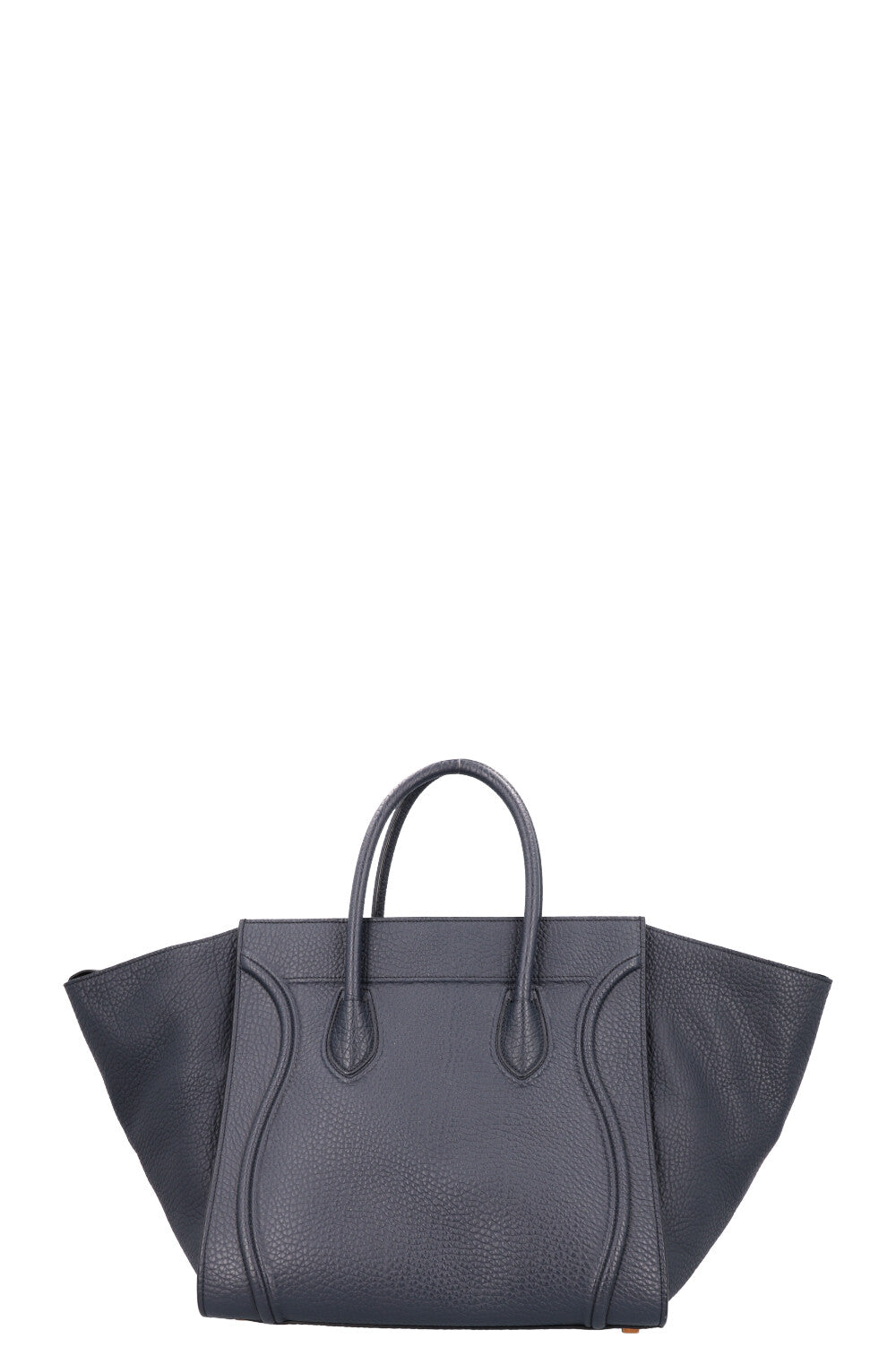 CÉLINE Medium Phantom Luggage Bag Leather Navy