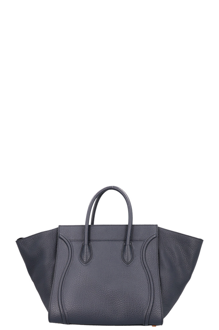 CÉLINE Medium Phantom Luggage Bag Leather Navy