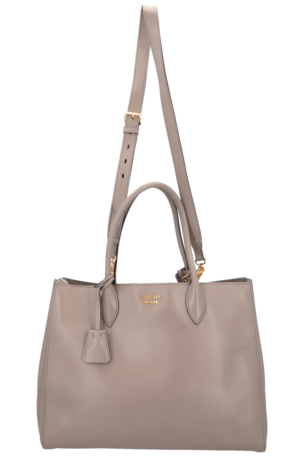 PRADA Large Bibliotheque City Bag Grey – REAWAKE