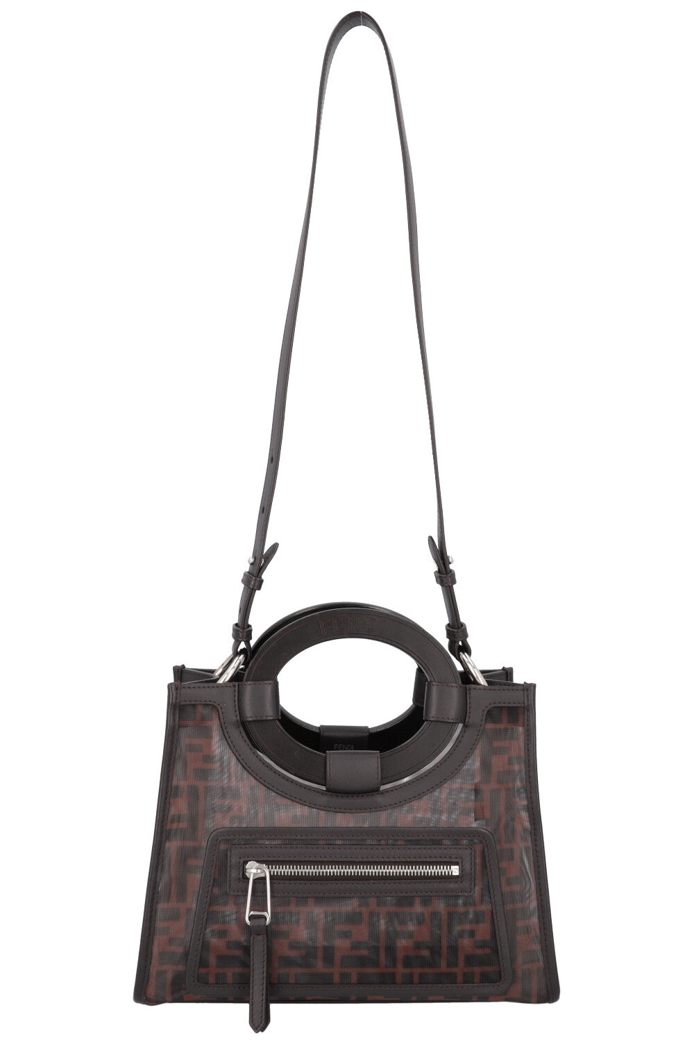 FENDI Runaway Small Shopping Tote Bag Mesh
