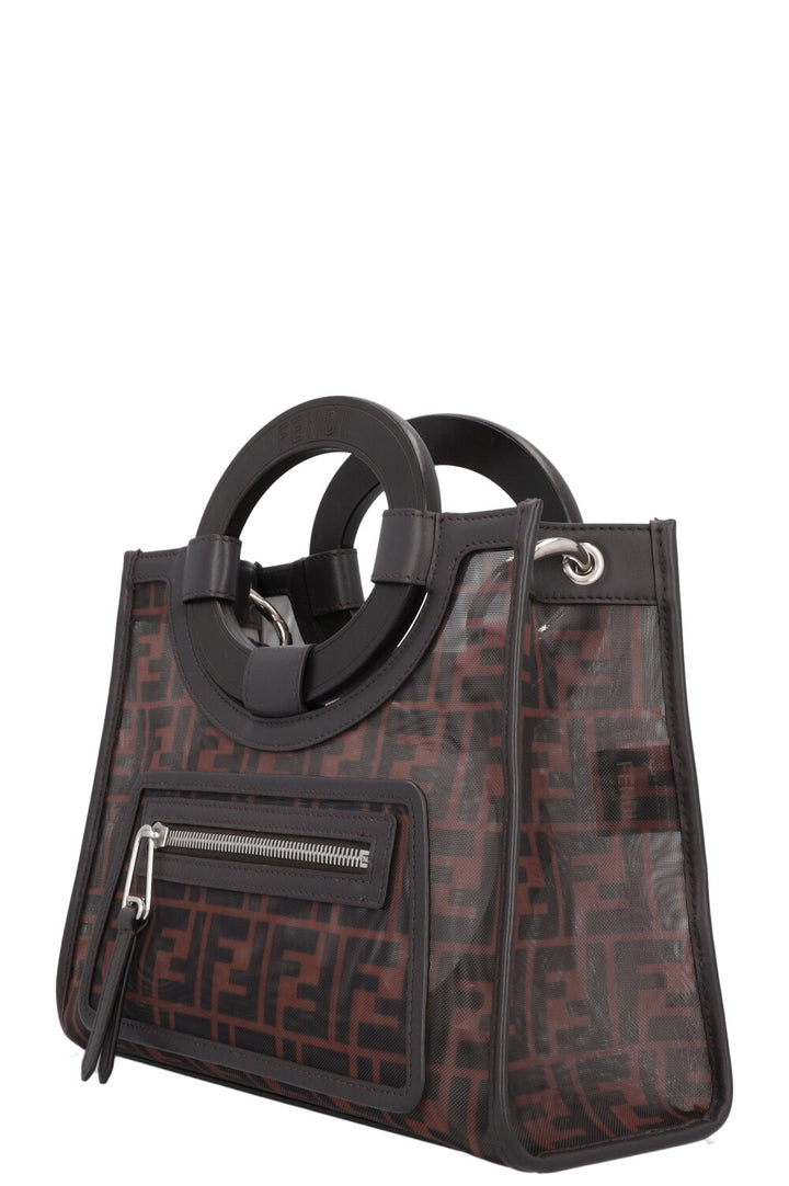 FENDI Runaway Small Shopping Tote Bag Mesh