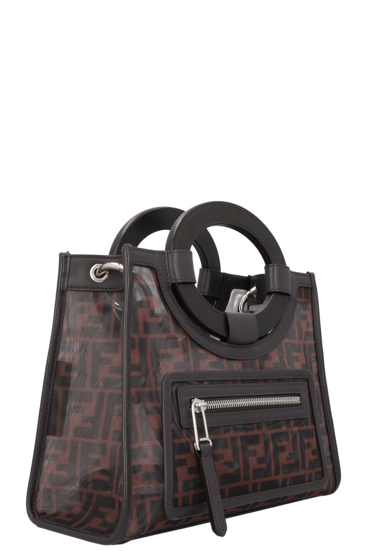 FENDI Runaway Small Shopping Tote Bag Mesh
