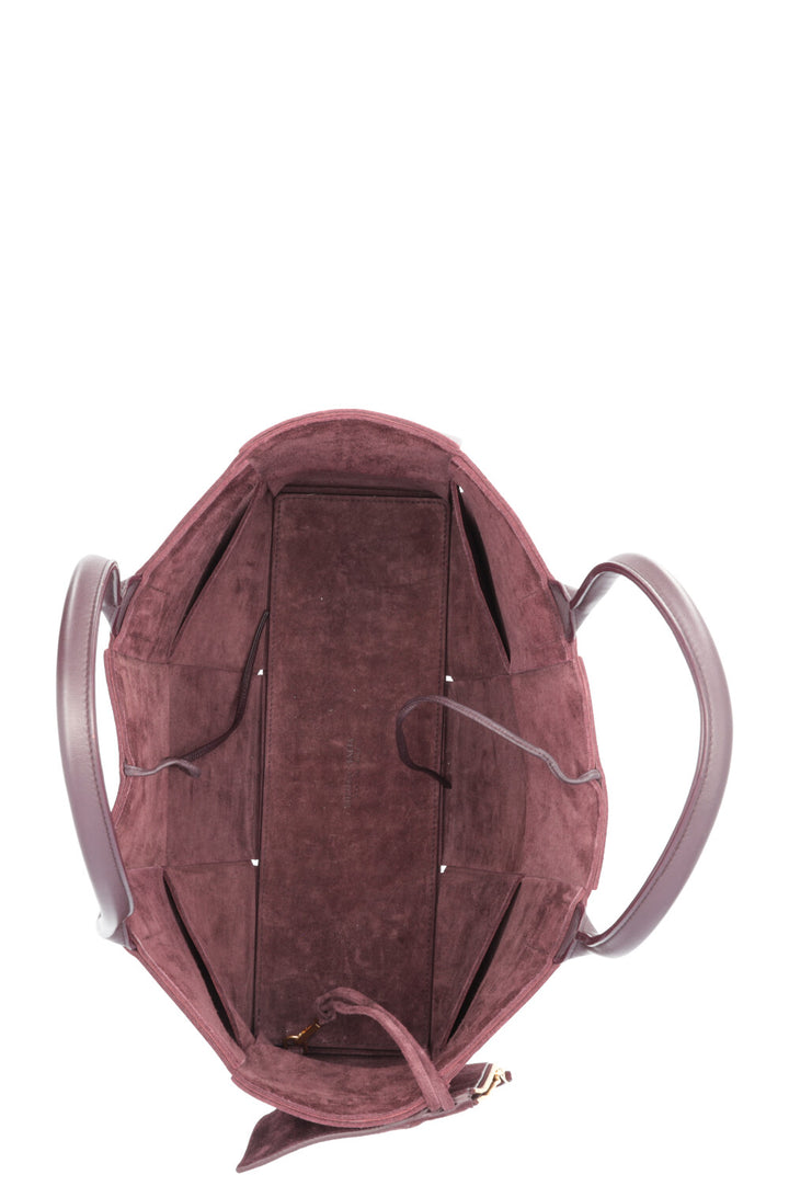 BOTTEGA VENETA Medium Arco Tote Bag Eggplant