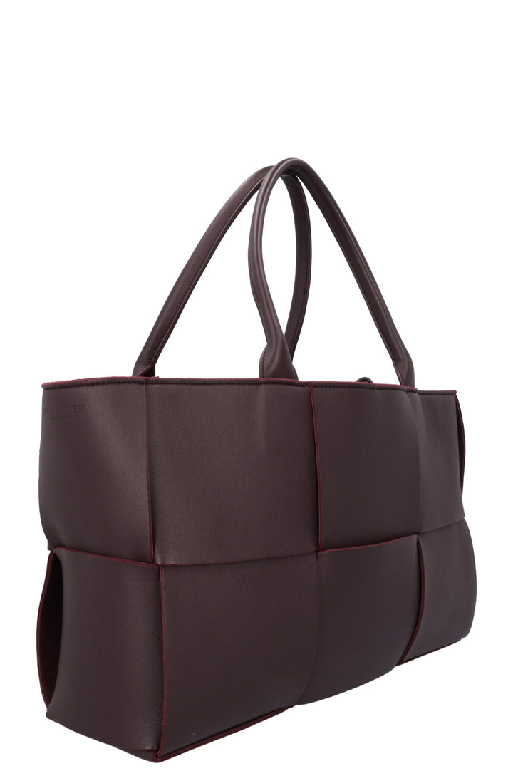 BOTTEGA VENETA Medium Arco Tote Bag Eggplant