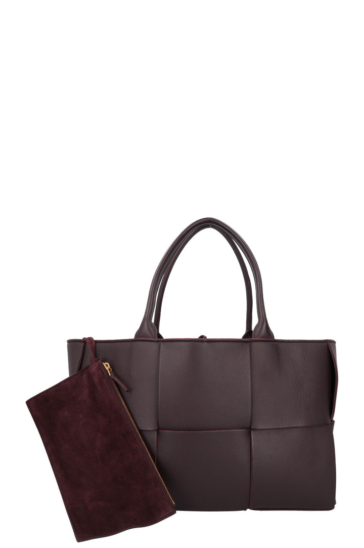 BOTTEGA VENETA Medium Arco Tote Bag Eggplant