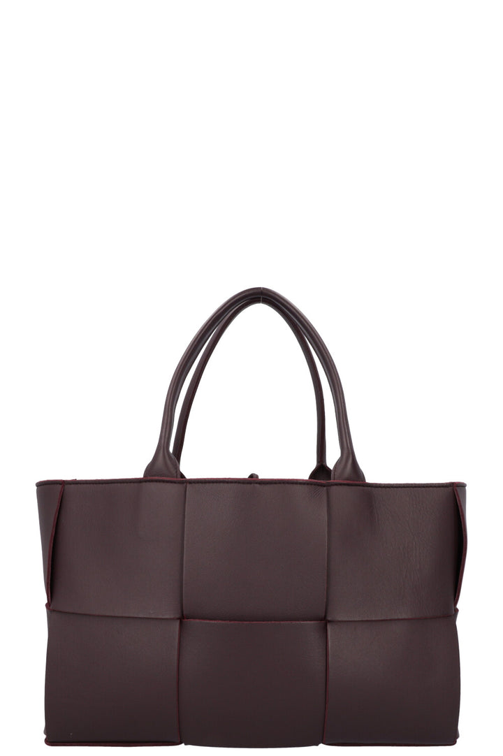 BOTTEGA VENETA Medium Arco Tote Bag Eggplant