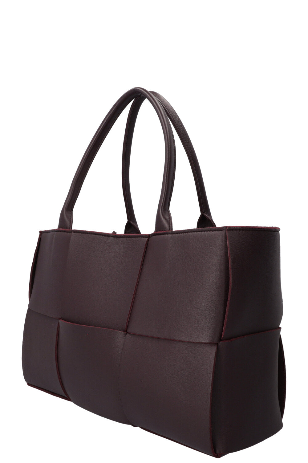 BOTTEGA VENETA Medium Arco Tote Bag Eggplant