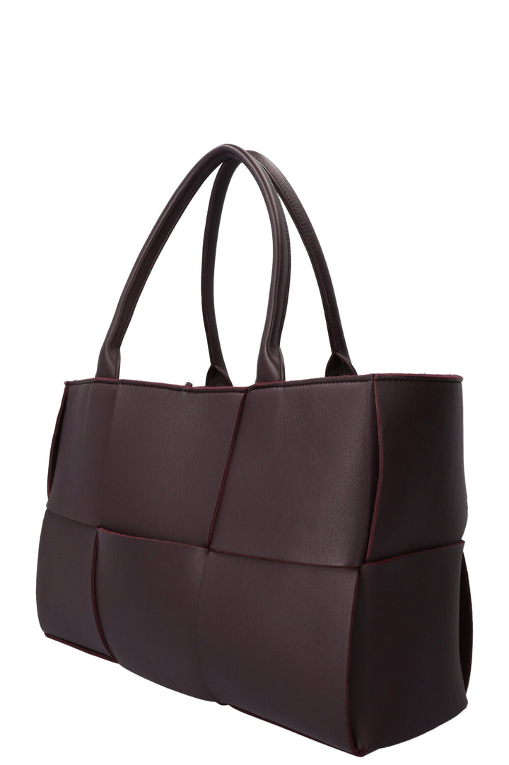 BOTTEGA VENETA Medium Arco Tote Bag Eggplant