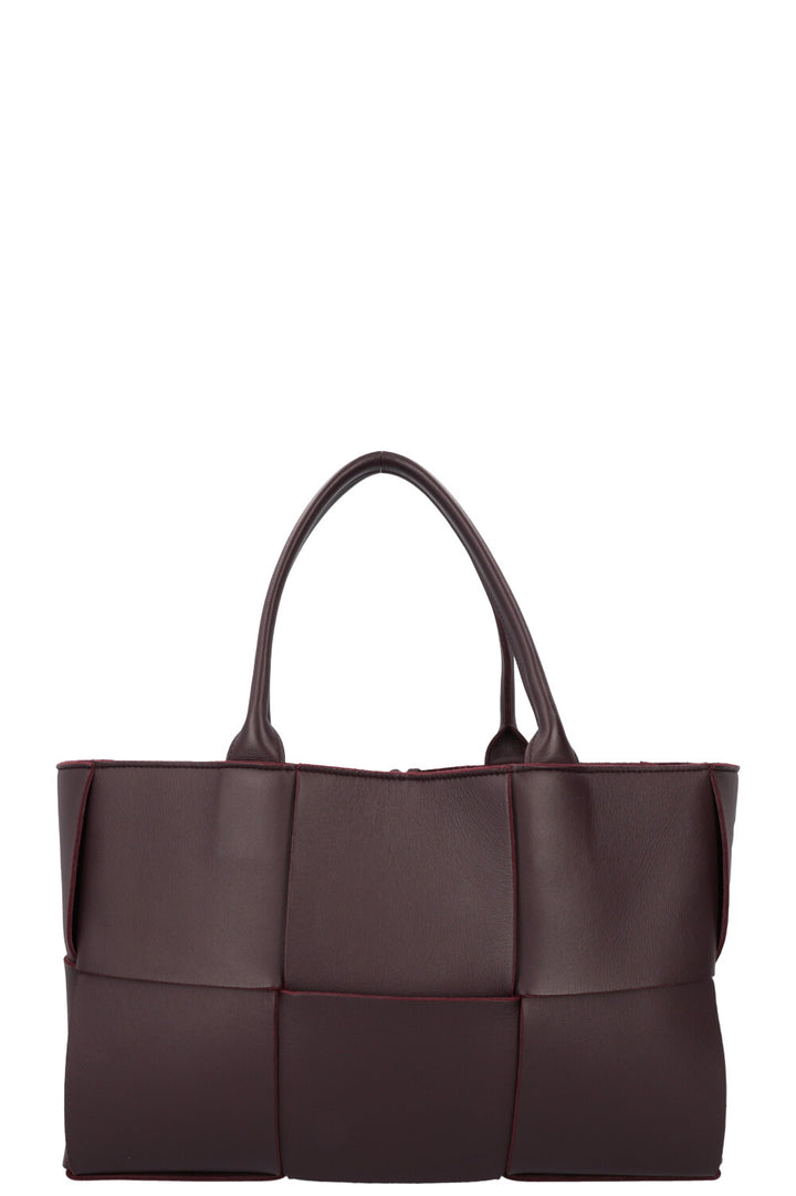 BOTTEGA VENETA Medium Arco Tote Bag Eggplant