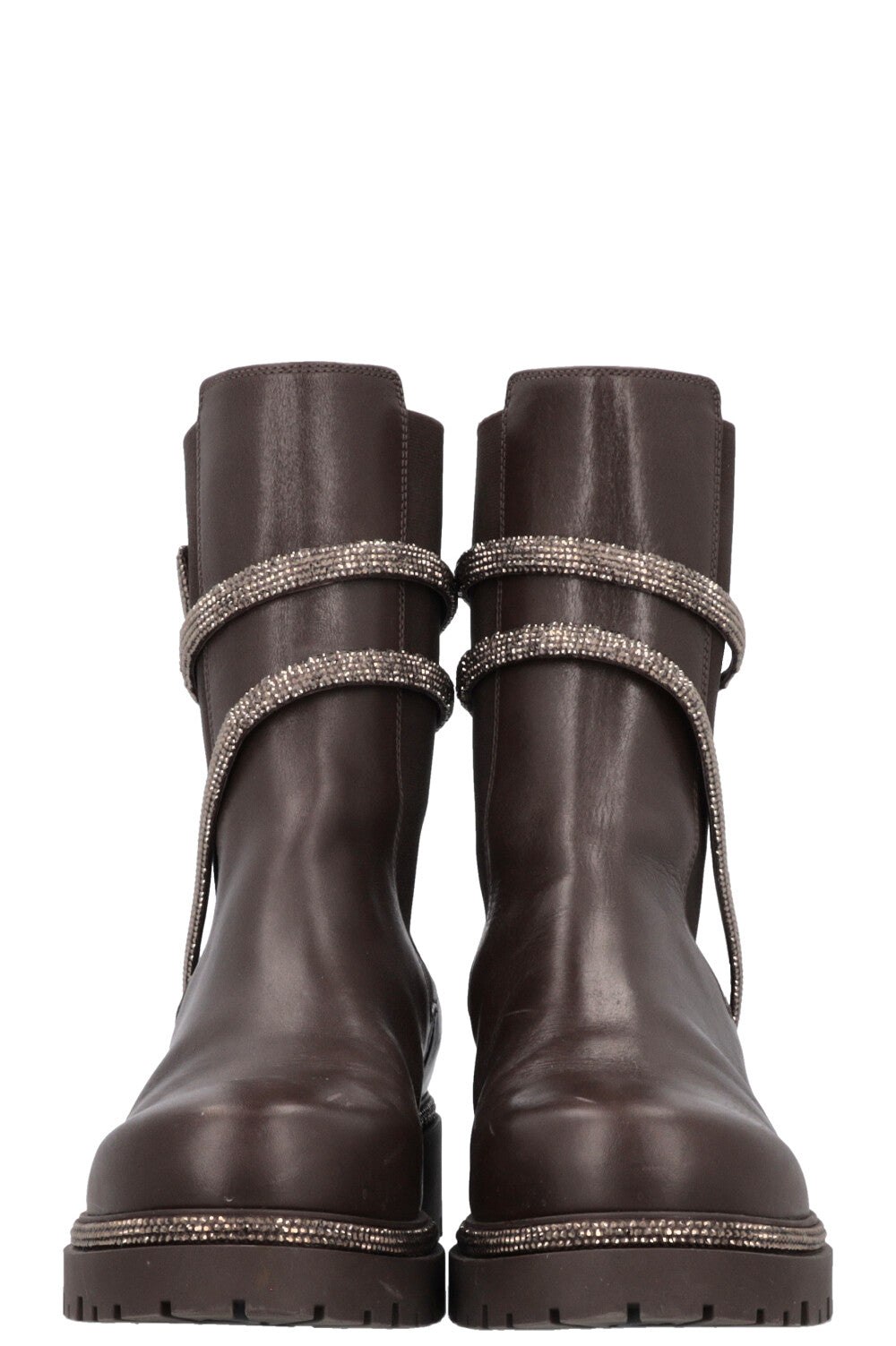 RENE CAOVILLA Cleo Boots Brown