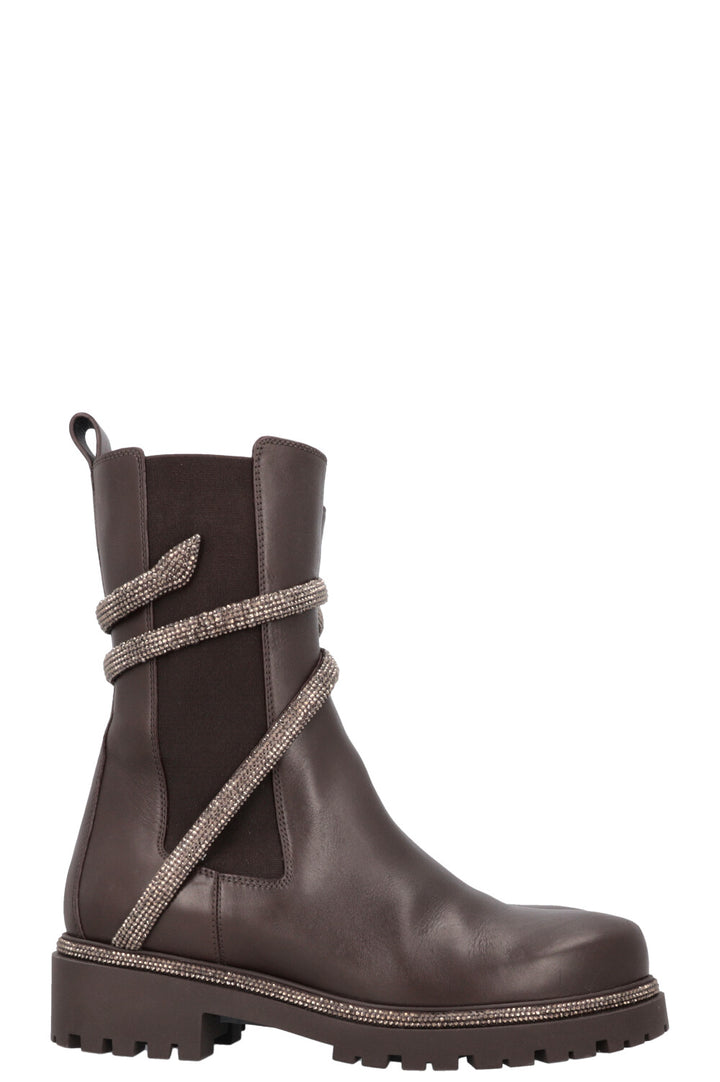 RENE CAOVILLA Cleo Boots Brown